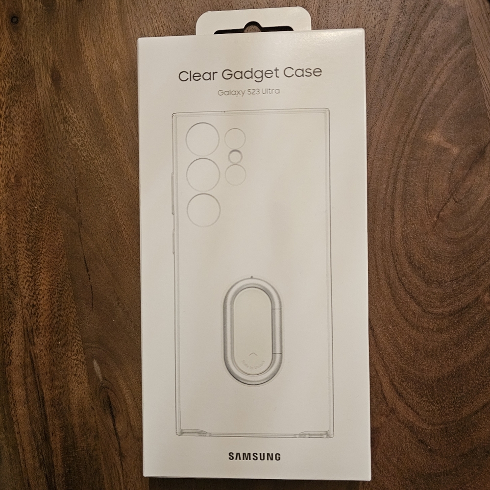 Samsung S23 Ultra Clear Gadget Case NWT